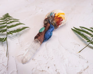 Hummingbird Quartz Rattle