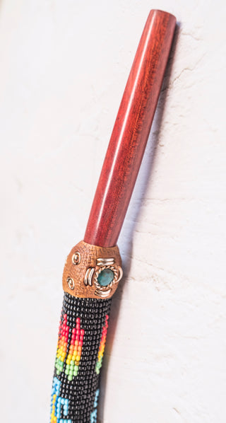 Cofan Beaded Palo Sangre Tepi