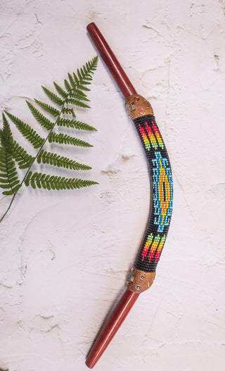 Cofan Beaded Palo Sangre Tepi