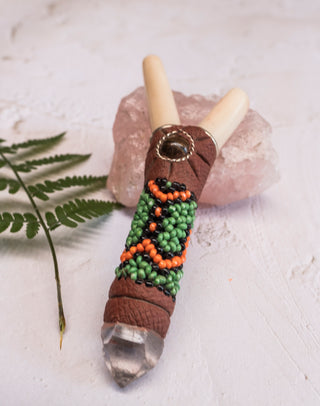 Kuripe Shipibo Llama Bone