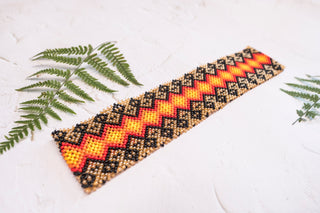 Beaded Yawanawa Headband