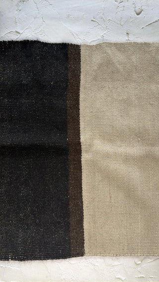 Altar Cloth Q'ero Unkuna – Black & White Duality