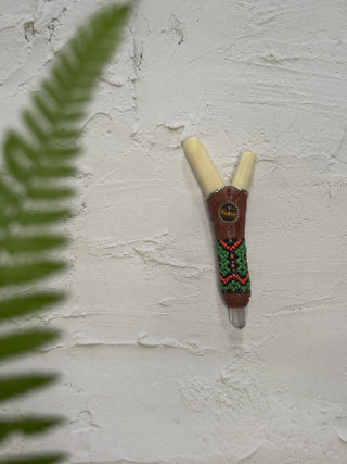 Kuripe Shipibo Llama Bone