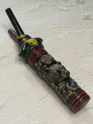 Chonta & Palo Sangre Kuripe and Hapé Carrier