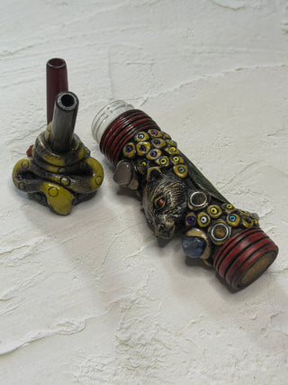 Chonta & Palo Sangre Kuripe and Hapé Carrier