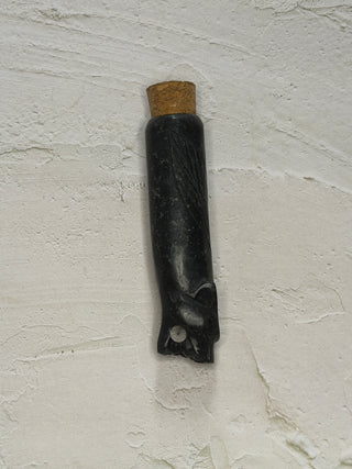 Serpentine Stone Hapé Carrier