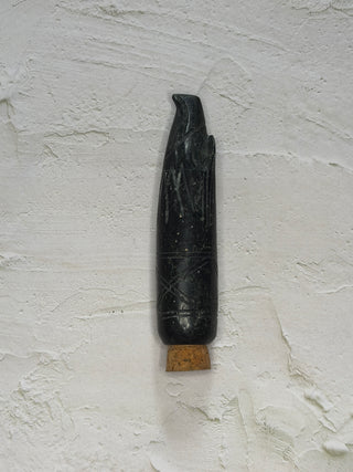 Serpentine Stone Hapé Carrier