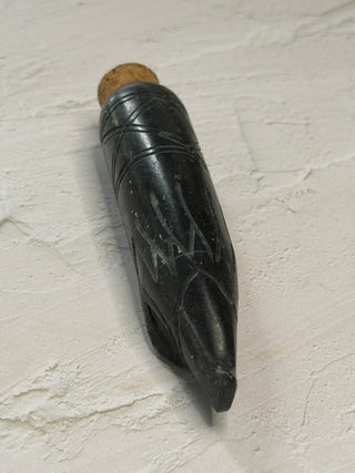 Serpentine Stone Hapé Carrier