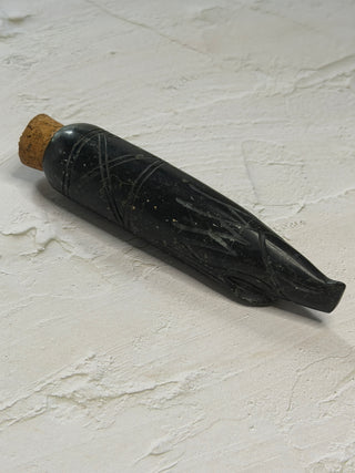 Serpentine Stone Hapé Carrier