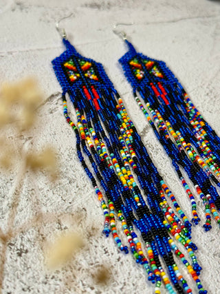 Beaded Earrings Yawanawa