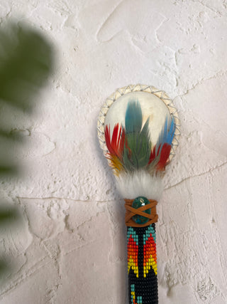 Cofan Beaded Rattle