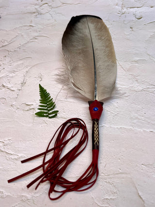 Condor Feather with Lapis Lazuli