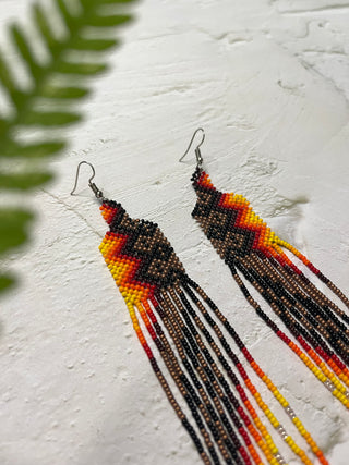 Beaded Earrings Yawanawa