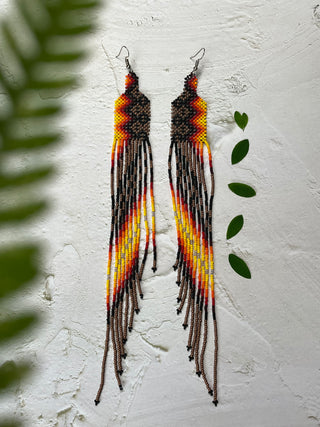 Beaded Earrings Yawanawa