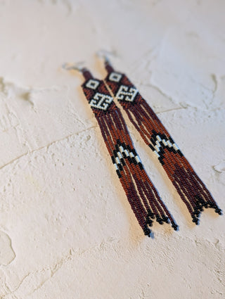 Beaded Huni Kuin Earrings