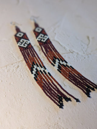Beaded Huni Kuin Earrings