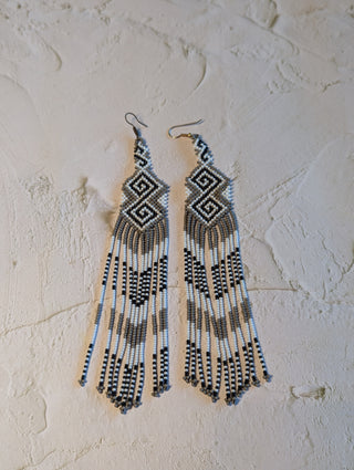 Beaded Huni Kuin Earrings