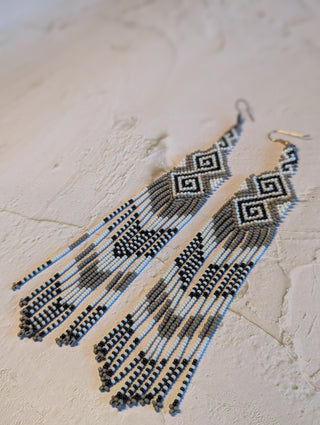 Beaded Huni Kuin Earrings