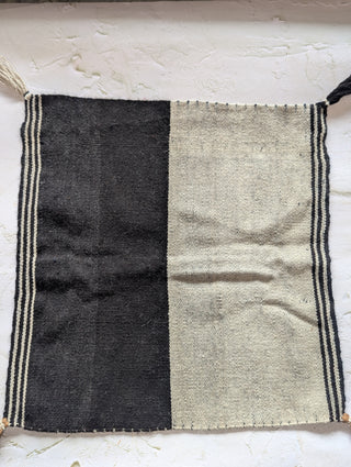 Altar Cloth Q'ero Unkuna – Black & White Duality