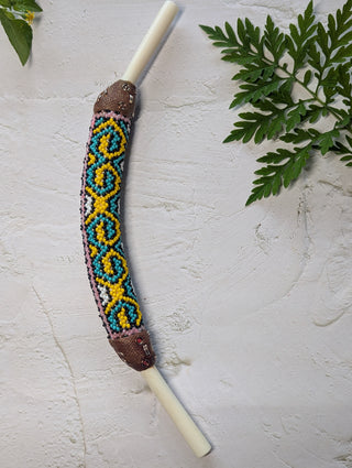 Beaded Shipibo Bone Tepi
