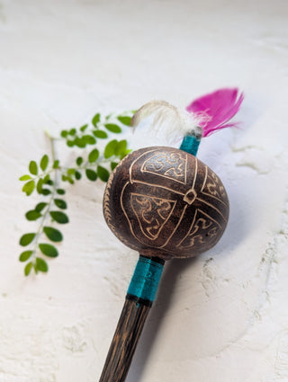 Shipibo Rattle ~ Shipibo Pattern