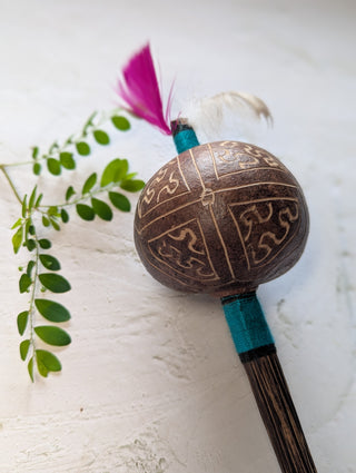 Shipibo Rattle ~ Shipibo Pattern