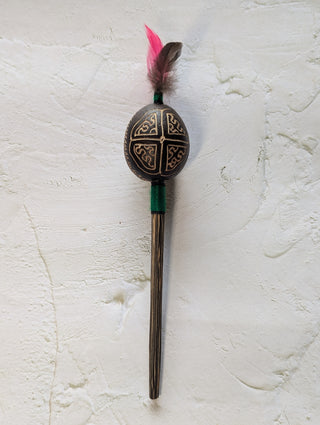 Shipibo Rattle ~ Shipibo Pattern
