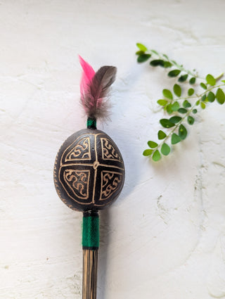 Shipibo Rattle ~ Shipibo Pattern