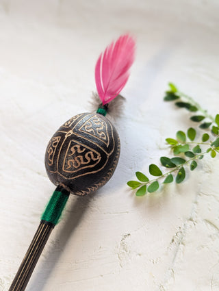 Shipibo Rattle ~ Shipibo Pattern