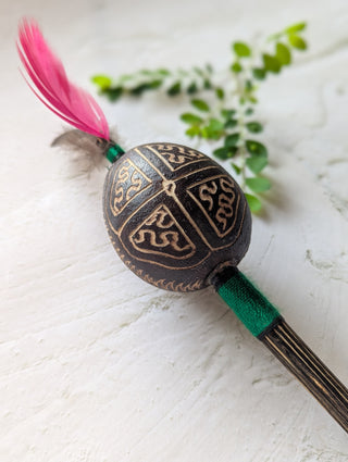 Shipibo Rattle ~ Shipibo Pattern